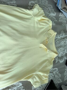 Sonoma Cream Short Sleeve Polo Top
